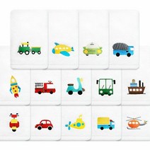 RT 송월 교통수단 세면타올, 색상:잠수함