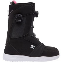 DC 디씨 Lotus BOA 스노우보드부츠 - 2023 여성용 DCSZ9BN 216385, Black/Black/White, 6.0
