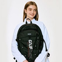 아웃도어스트링형백팩블랙아이보리