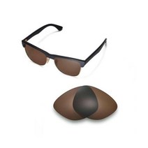 Walleva 편광 브라운 교체품 렌즈 For 레이벤 RB4175 57mm 선글라스