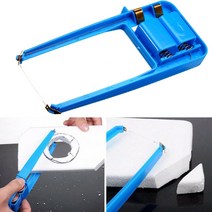 우드락커터기 열선 커터기 새로운 플라스틱 블루 폴리스티렌 커터 공예 폼 커터 diy 핫 와이어 스티로폼 폼 절단 도구 diy 공예 171, 없음