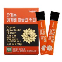 아임힐링 유기농 아가베 이눌린 커피 30포, 단품, 단품