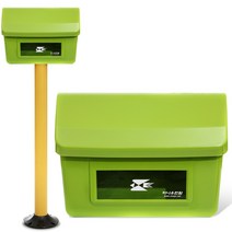 벽걸이형 원피알 (하나우편함)동영상 주택 상가 공장 인테리어우체통 빗물보호우편함, 33초초