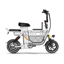 배달 팻바이크 가성비 Bici elettrica 소형 도시 통근용 전기 자전거 숙녀 접이식 리튬 배터리 부모-자식, 02 white, 03 15A