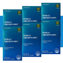 에스더포뮬러 식물성 알티지 오메가3 500mg 60캡슐 6통