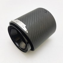 자동차머플러 머플러팁 가변배기벨브 BMW 미니 원 튜닝 테일파이프 쿠퍼스 배기관 커버 자, 01 지원 설치, 23 F54-F60/R55 56COOPERS카본 블랙