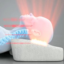 세상에 없는 단 하나의 베개 기억의 베개 므네모시네 850nm근적외선과 16개 3000가우스 네오디뮴 자석작용.... TV및 신문광고중