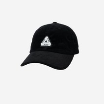팔라스 트라이퍼그 패치 코드 6-패널 캡 블랙 - 21SS Palace Tri-Ferg Cord 6-Panel Black - 21SS