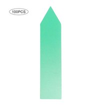 분갈이매트 방수 PVC 식물 태그 정원 레이블 보육 마커 화분 모종 트레이 마크 액세서리 100 개, 02 GN_02 2x10cm