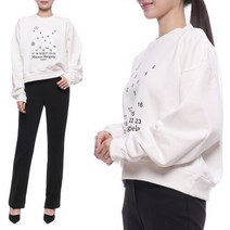 노벨라 22FW 여성 맨투맨 S51GU0118_S25540_101_22F