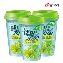 빙그레 쥬시쿨 청포도 에이드 250ml 10개 주시쿨 쥬시쿨 청포도, 10컵