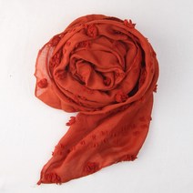 뉴코아창원 아트리아 폼폼 데일리 포인트 롱 정사각 스카프