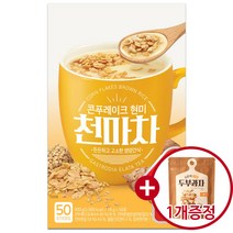 담터 평중 콘푸레이크 현미 천마차 50T + 담터 두부과자 1개
