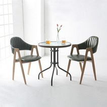 러브 브레드 부부테이블세트, 올리브그린