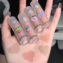 BLOWFISH FUGU매트 리퀴드 섀도우 워터프루프무펄 리퀴드 섀도우 크림 섀도우, 1#+2#+3#+4#