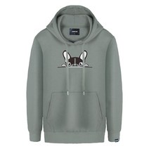 클로니아 귀여운 퍼피 기모 후드 티셔츠 TH-028