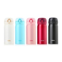 써모스 원터치 보온병 보냉병 텀블러 350ml JNL-352, JNL-352 핑크