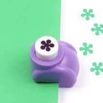핸디형 사무용 종이 매화 모양 펀치 1P 학교 사무실 가정 구멍 고정대 카드 2개, 본상품선택