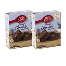 베티크로커 브라우니 믹스 프로스트 초콜릿 500g Betty Crocker Brownie Mix Frosted Chocolate, 2팩