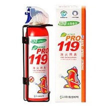 동성바텍 월드프로 119 간이소화기 소형 레드 + 거치대, 314g, 3개