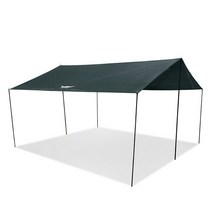 버팔로 필드렉타 타프 /차박 도킹 사각타프 차양, 필드 렉타타프(카키블랙)