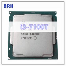 I3-7100T 데스크톱 듀얼 코어 LGA 1151 CPU 프로세서 i3 3.4GHz, 한개옵션0