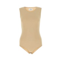 MAISON MARGIELA 스킨 핑크 스트레치 비스코스 바디슈트 SI0NA0001S23976 121