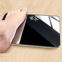 [국내현물 당일발송] 2022 뉴디자인 여자친구 선물용 체중계 휴대용 미니체중계 거울겸용 디지털 LED 여행용저울 USB충전식