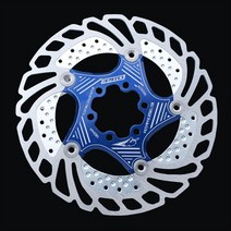 140mm 160mm 로터 180203mm Mtb 자전거 플로팅 브레이크 로터 자전거 브레이크 디스크 6 볼트 SHIMANO SRAM 용 스테인레스 스틸, M1- 블루 -180mm-1PC