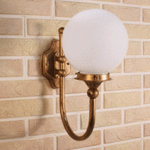 나눔조명 호박등 구슬등 벽등 LED 인테리어 벽조명 벽부등 옥외 간접 조명 NMSCG015D, 검정