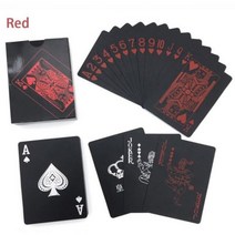 마술 페이크 보드 게임 매직 포커 방수 플라스틱 카드 놀이 세트 클래식 트릭 도구103915, 1