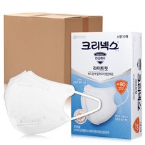 크리넥스 KF80 라이트핏 마스크 소형 10PX4개, 10개입, 4개