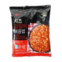 밥먹는사람들 냉동볶음밥추천 치즈 닭갈비 볶음밥 레토르트 밀키트 간편식 300g, 300g 1팩