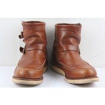 (CHIPPEWA)치페와 97876 카멜 엔지니어 쇼트 부츠(8E/260±5mm)