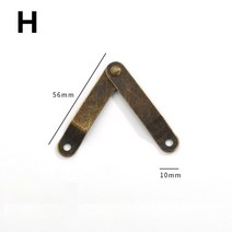 미니 경첩 2pcs 골동품 나무 상자 코너 지원 경첩 스테이 박스 디스플레이 가구 캐비닛 도어 주방 찬장 경첩 뚜껑 유지, h