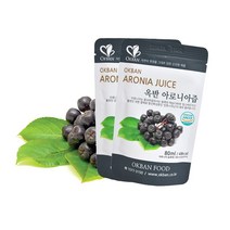 옥반식품 안토시아닌이 강력한 항산화성분이 많은 아로니아즙, 80ml, 90팩