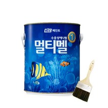 숲으로 멀티멜 수성페인트 0.9L 친환경 벽지 방문 가구 반광, BL01