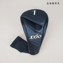 XXIO 골프채 헤드커버 드라이버 우드 아이언 카바 보호, 블랙 드라이버