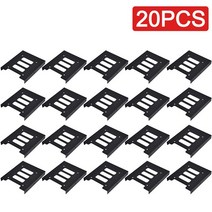 노트북수리키트 2.5 인치 SSD HDD 3.5 금속 장착 어댑터 브래킷 도크 PC 하드 드라이브 인클로저용 홀더 1-20 개, [07] 20 PCS
