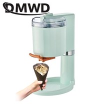 가정용 수제 소프트 젤라또 아이스크림 기계 메이커 제조기 전기 자동 콘 스무디 diy, 초록