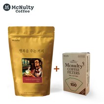 맥널티 분쇄원두 행복을주는커피 자메이카 블루마운틴 500g 1개 + 여과지100매 1개