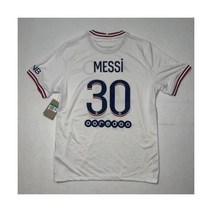 리오넬 메시 파리 생제르맹 조던 화이트 어센틱 저지 2022 사이즈 XL psg유니폼 psg