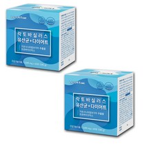 모유유산균 락토바실러스 유산균 다이어트 프롤린유산균 프리바이오틱스 프로바이오틱스 체지방 감소 가르시니아 분말 가루 스틱, 3g, 120포/2개월분