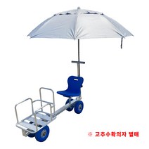 고추 수확기용 파라솔 2단접이식 파라솔