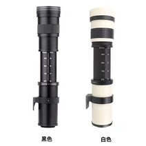 초망원 줌 렌즈 420-1600mm SLR 카메라 망원렌즈, 올림푸스 입 검정 패키지 1