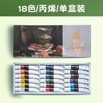 아크릴물감 다이소아크릴물감 아크릴 물감 사용법 백드롭페인팅재료, 