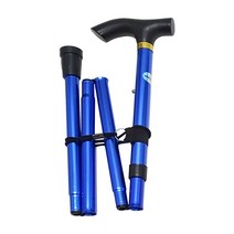 필템 4단 효도 지팡이 실버지팡이, 접이식(일반)지팡이 - 블루