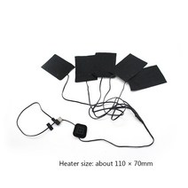 5/6/8 in 1 Foldable Clothes Heater Pad 4565 USB Electric Heating Sheet Mat Warmer For Vest Jacket Co, 01 Style A