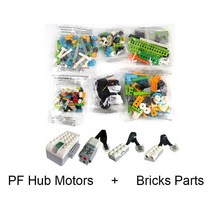 Wedo 3.0 로보틱스 건설 세트 빌딩 블록 2.0 교육용 DIY 완구와 호환 가능한 하이테크 부품 2022 신제품, 03 CP00058-SetD