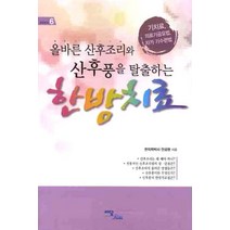 올바른 산후조리와 산후풍을 탈출하는 한방치료:기치료 의료기공요법 자가 기수련법, 이담북스, 안상원 저
